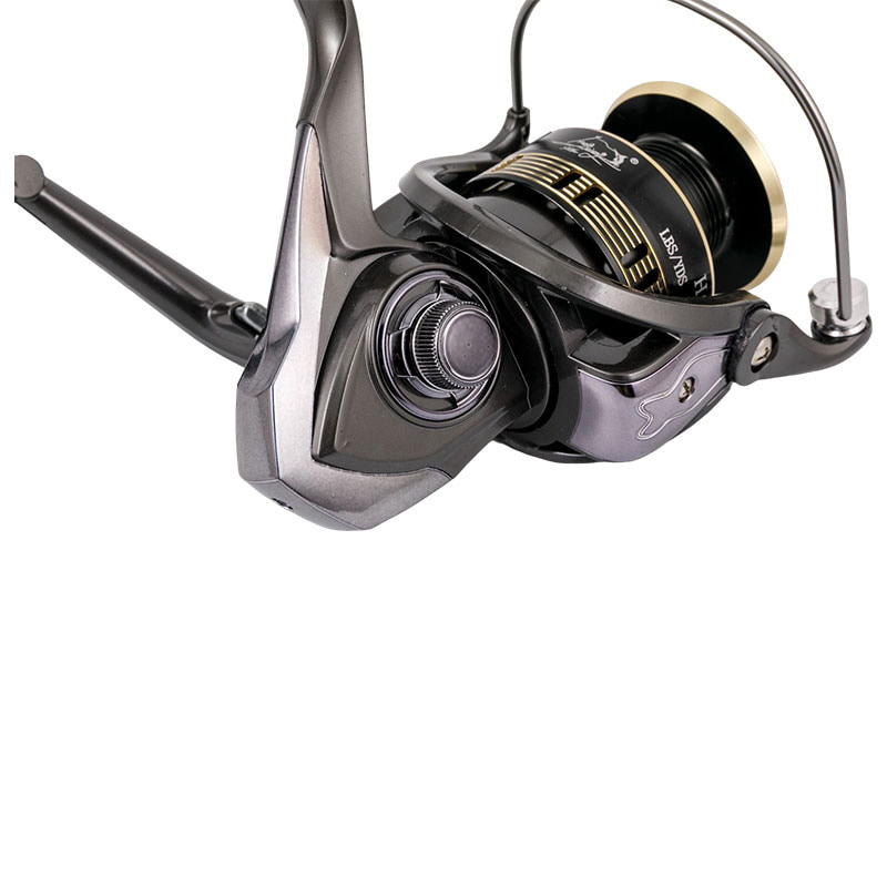 HQ1000-6000 Metalna špula 5+1BB Saltwater Bait Casting Spinning Role za ribolov