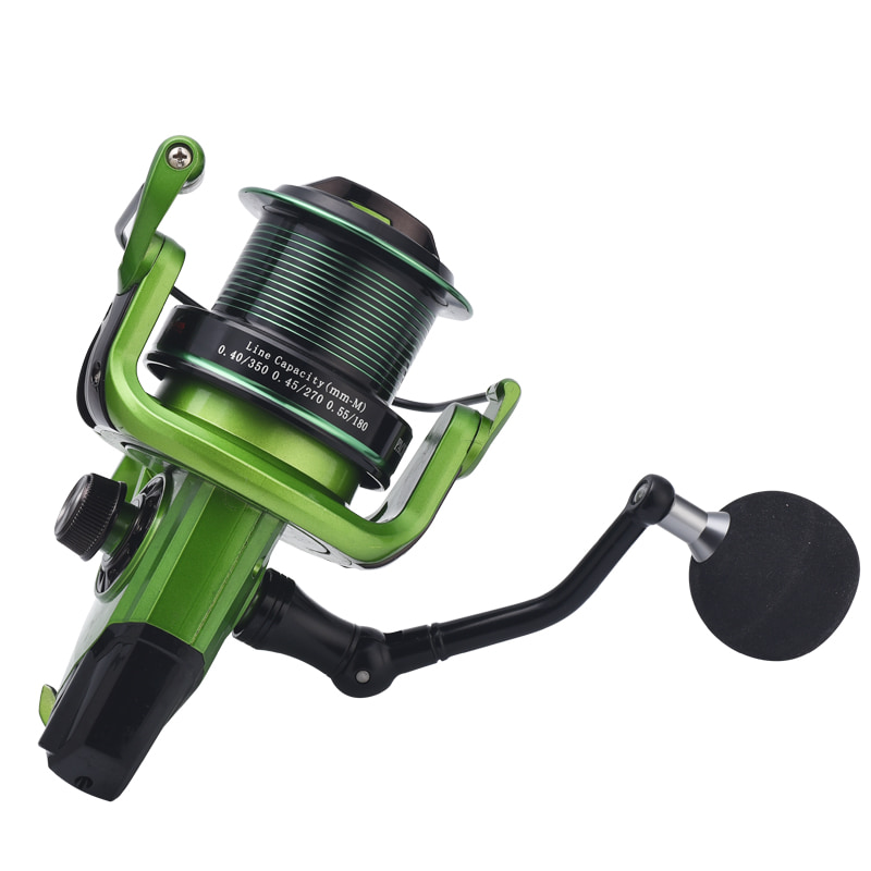 Green Metal role za duboku morsku ribu Distant Wheel Daljinski kotač Raft Wheel Bait Role za bacanje rotirajuća rola za ribolov